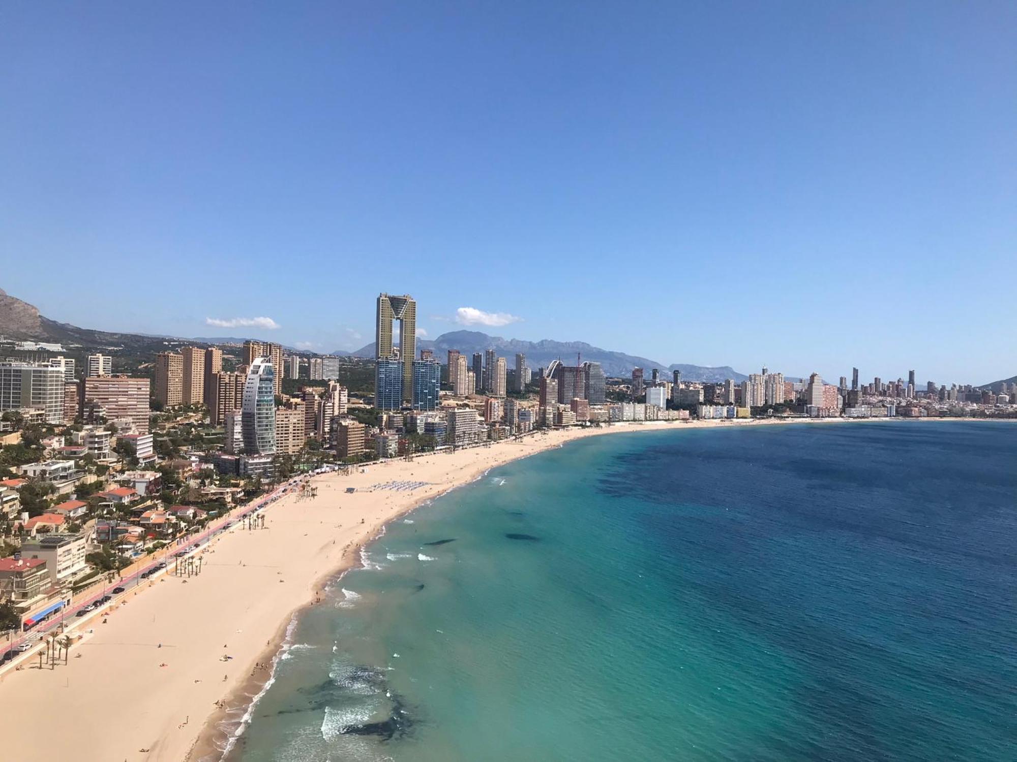 Apartamento Frente Al Mar Бенидорм Екстериор снимка